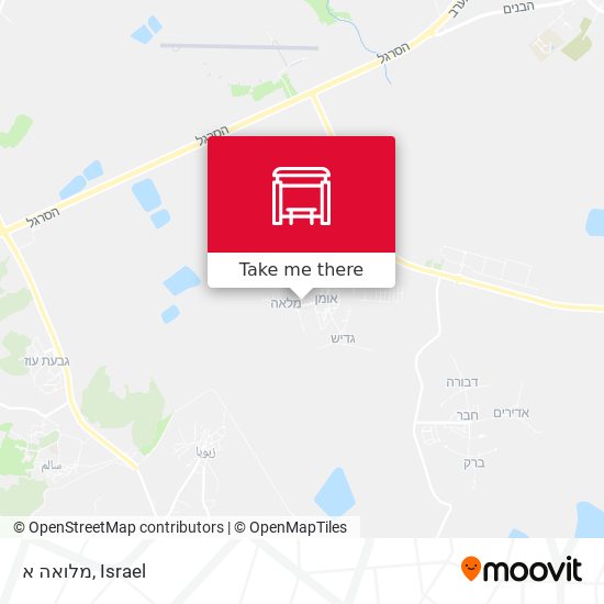 מלואה א map