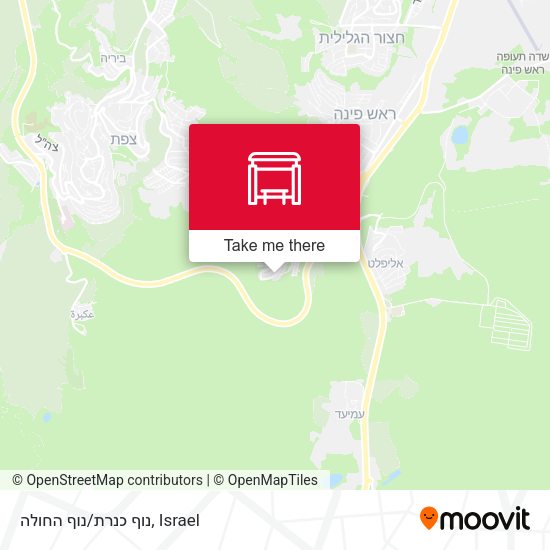 נוף כנרת/נוף החולה map