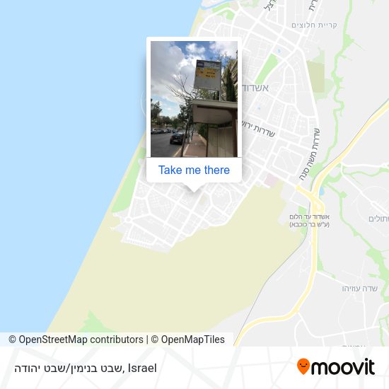 שבט בנימין/שבט יהודה map