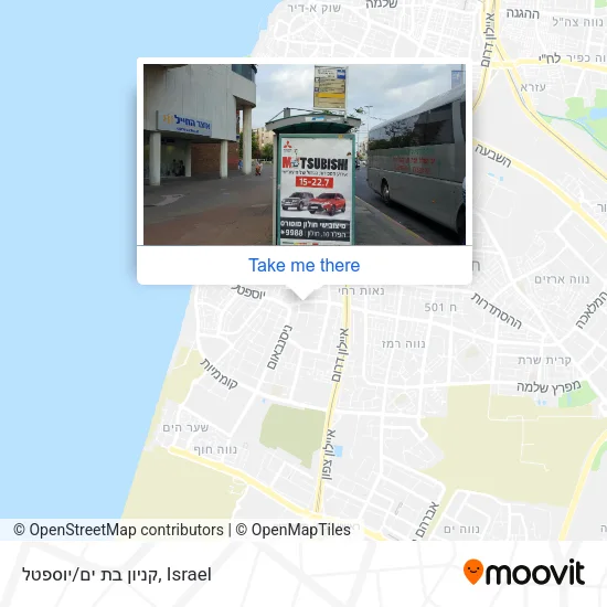 קניון בת ים/יוספטל map