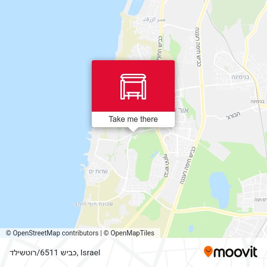כביש 6511/רוטשילד map
