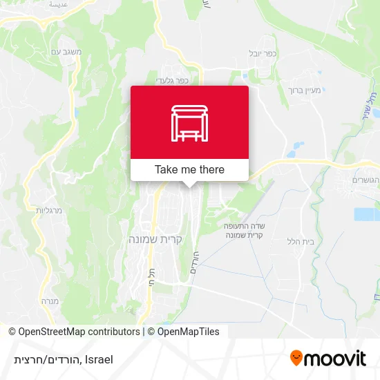 Карта הורדים/חרצית