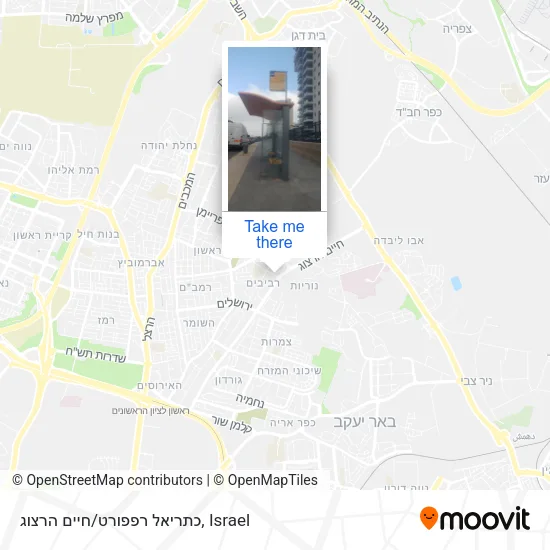 Карта כתריאל רפפורט/חיים הרצוג