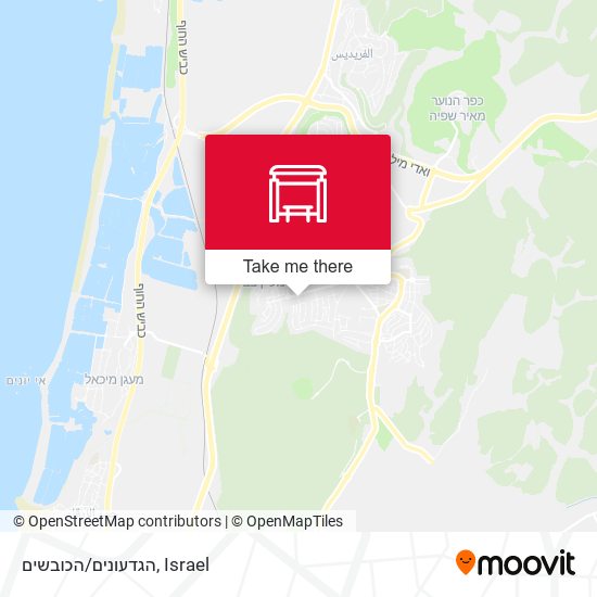 הגדעונים/הכובשים map