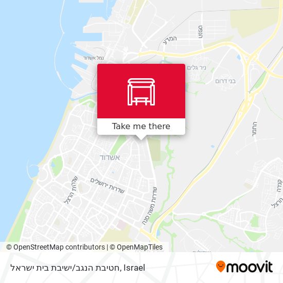 חטיבת הנגב/ישיבת בית ישראל map