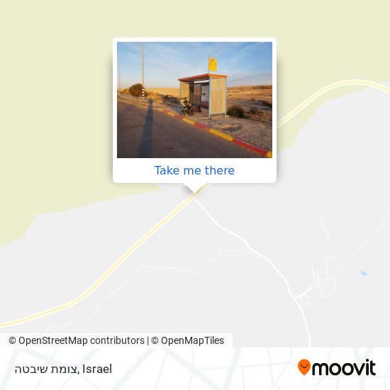 צומת שיבטה map