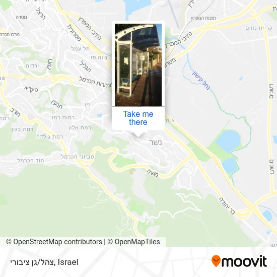 Карта צהל/גן ציבורי