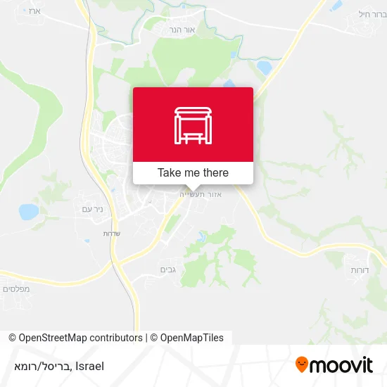 Карта בריסל/רומא