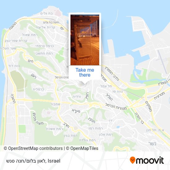 לאון בלום/חנה סנש map