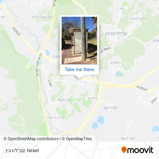Карта קק''ל/רבין