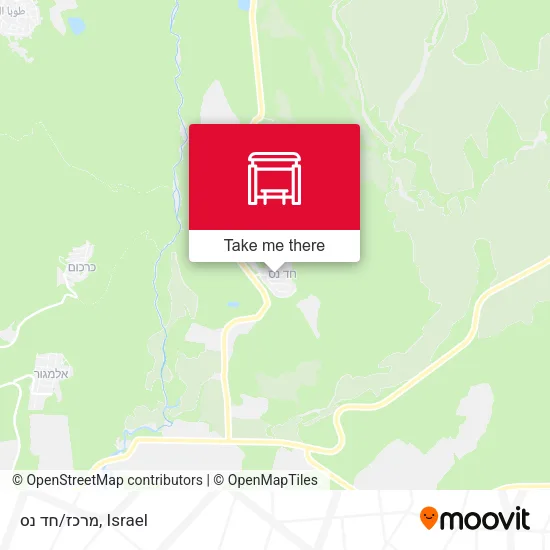 Карта מרכז/חד נס