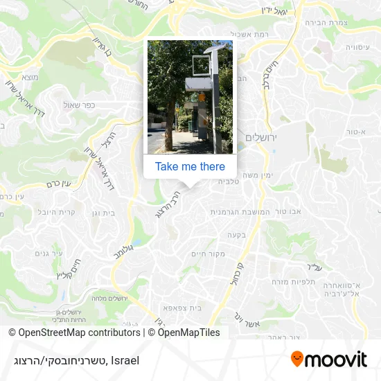 Карта טשרניחובסקי/הרצוג