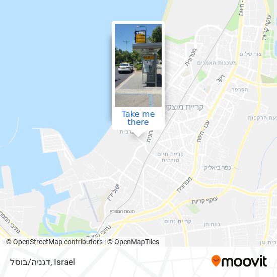 דגניה/בוסל map