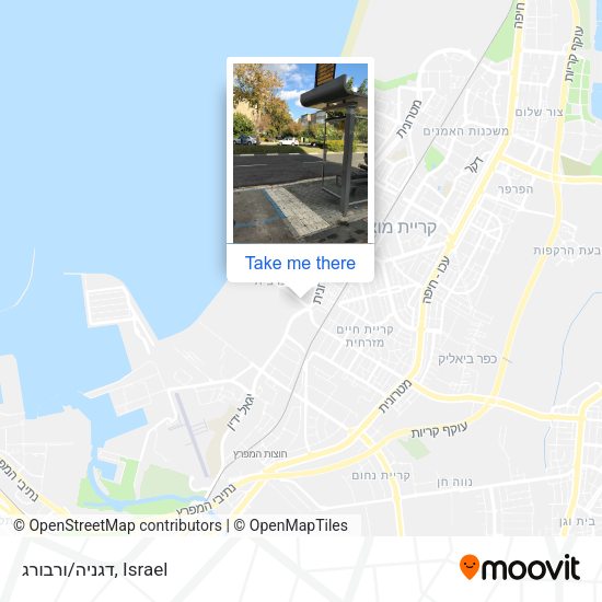 דגניה/ורבורג map