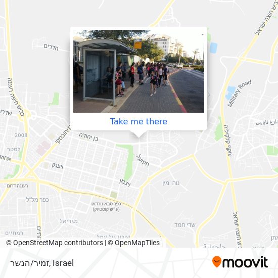 זמיר/הנשר map