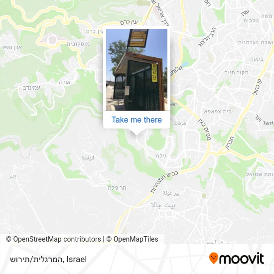 Карта המרגלית/תירוש