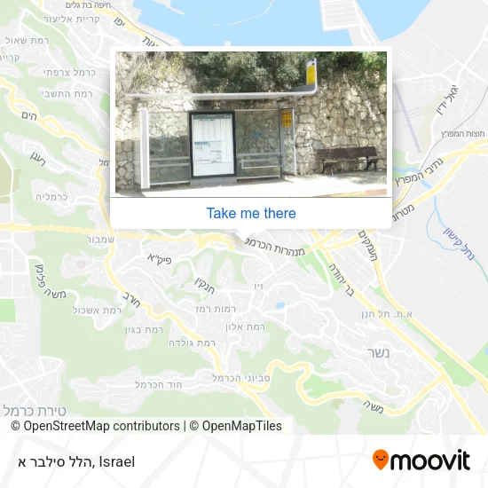 Карта הלל סילבר א