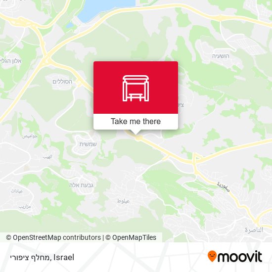 מחלף ציפורי map