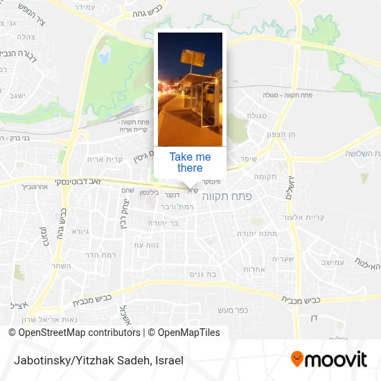 Jabotinsky/Yitzhak Sadeh map