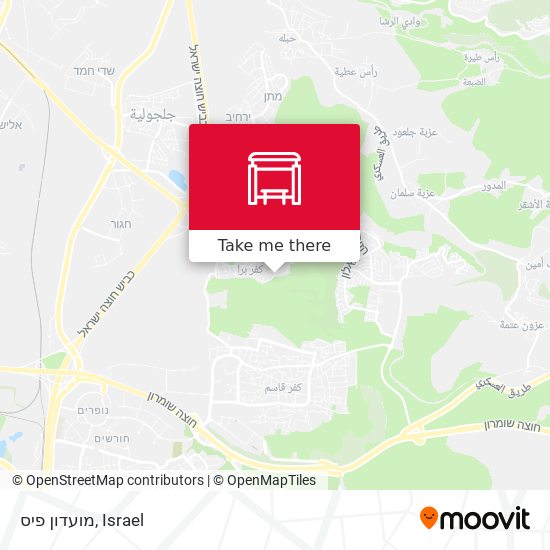 מועדון פיס map
