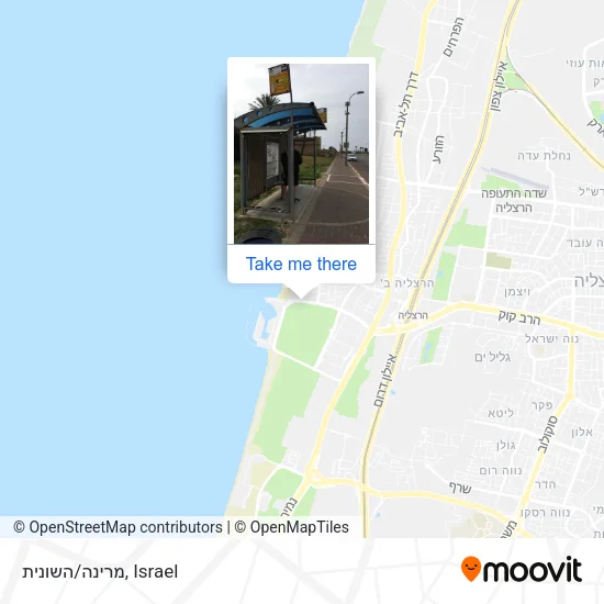 Карта מרינה/השונית
