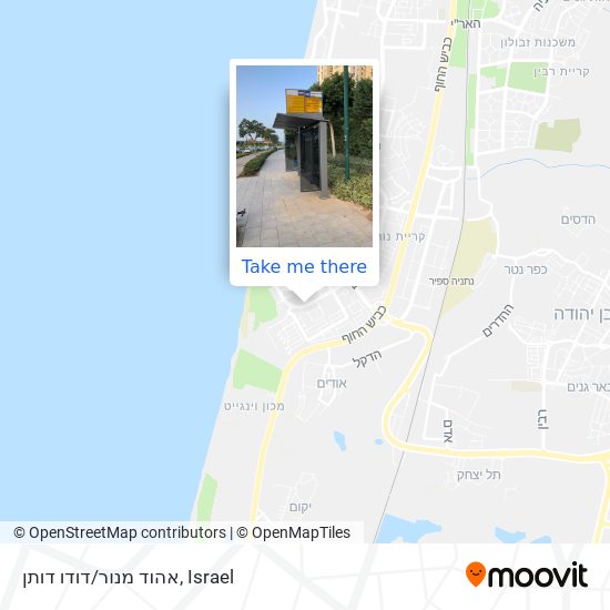 Карта אהוד מנור/דודו דותן