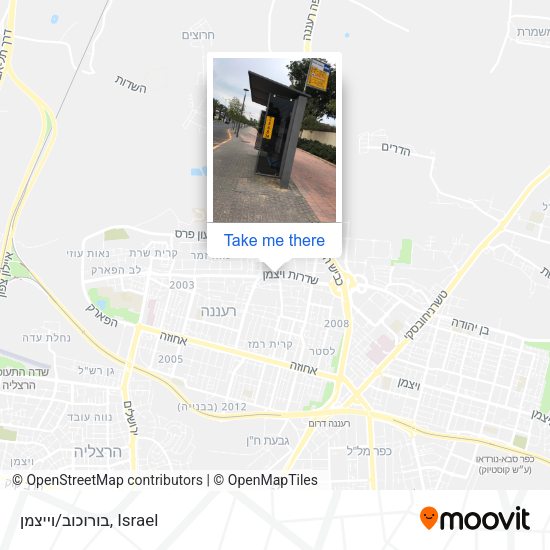 Карта בורוכוב/וייצמן