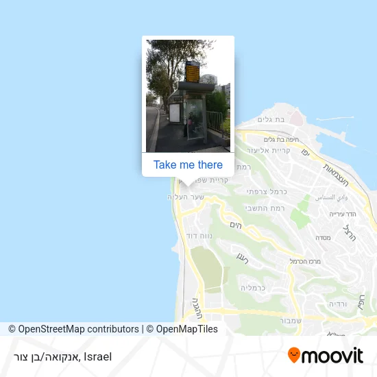 Карта אנקואה/בן צור