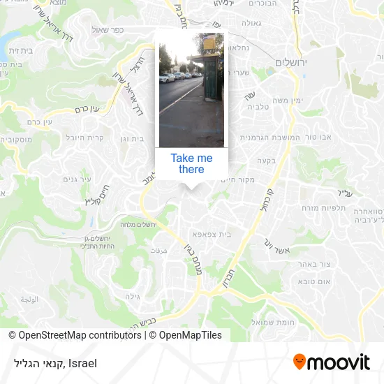 Карта קנאי הגליל