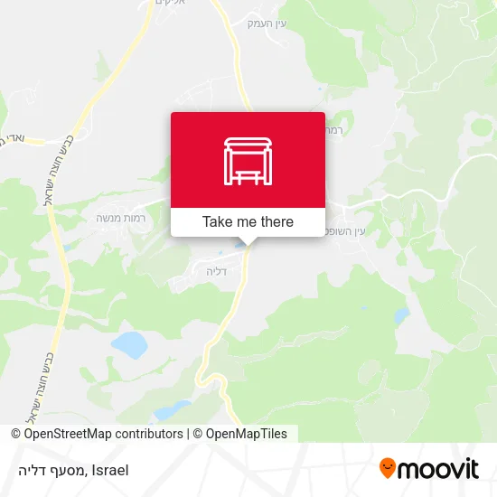 Карта מסעף דליה