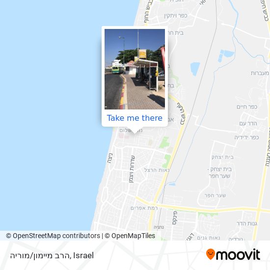 הרב מיימון/מוריה map