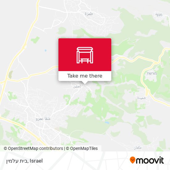 בית עלמין map