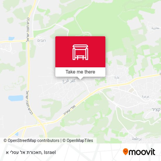 חאכורת אל עסלי א map