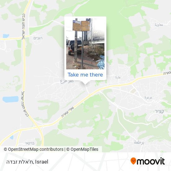 ח'אלת זבדה map