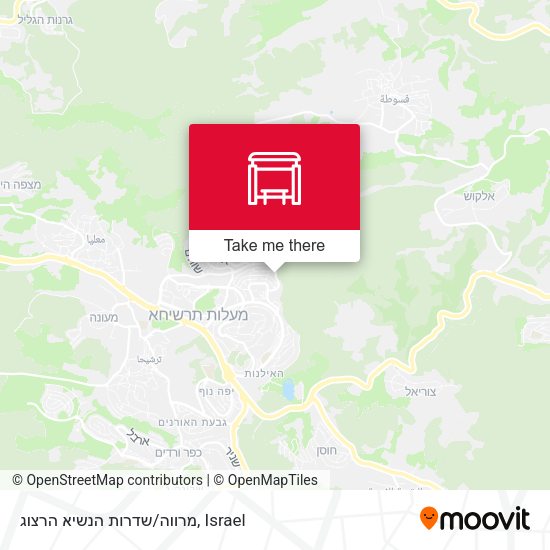 מרווה/שדרות הנשיא הרצוג map