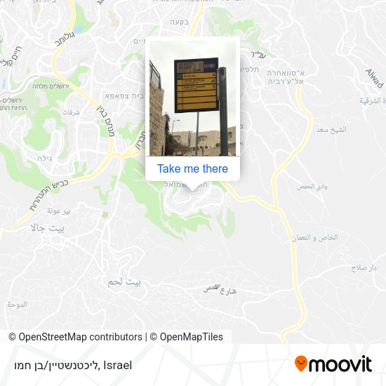 ליכטנשטיין/בן חמו map