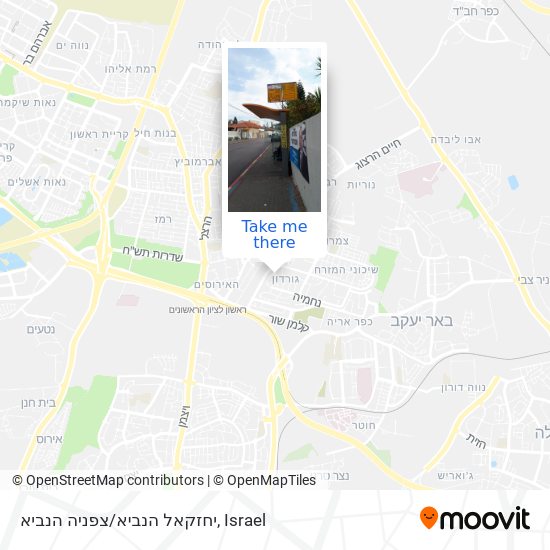 יחזקאל הנביא/צפניה הנביא map