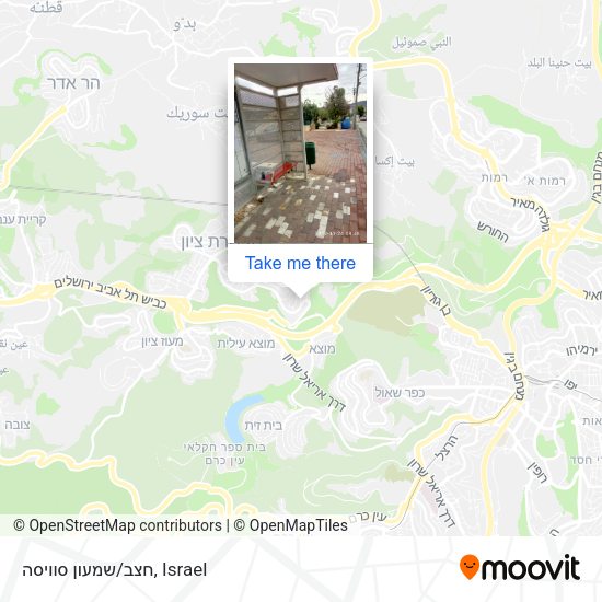 חצב/שמעון סוויסה map