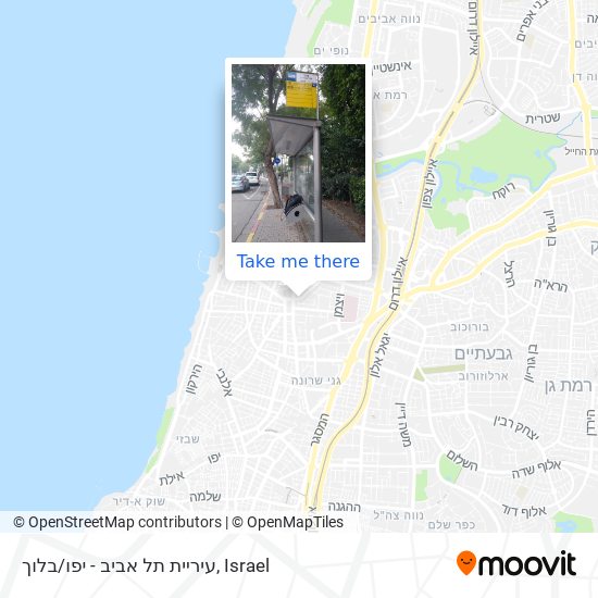Карта עיריית תל אביב - יפו/בלוך