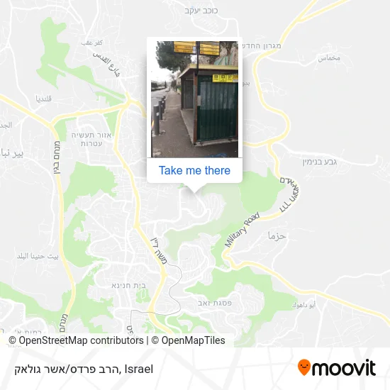 Карта הרב פרדס/אשר גולאק