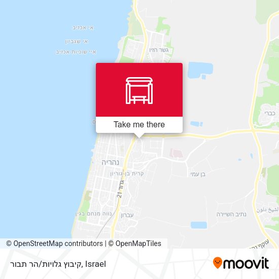 קיבוץ גלויות/הר תבור map