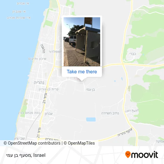 Карта מסעף בן עמי