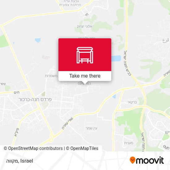 Карта מקווה