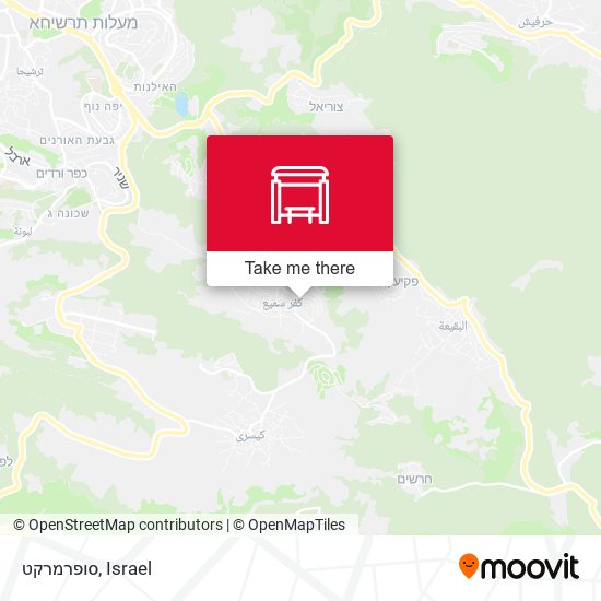 סופרמרקט map
