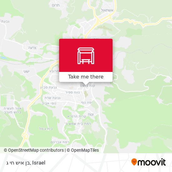 בן איש חי ג map
