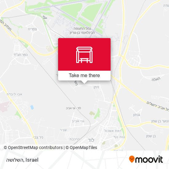השלושה map
