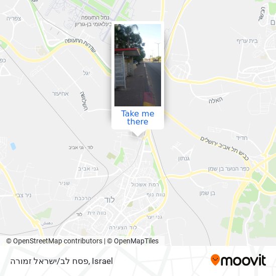 פסח לב/ישראל זמורה map