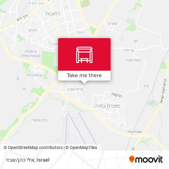 אלי כהן/שבזי map