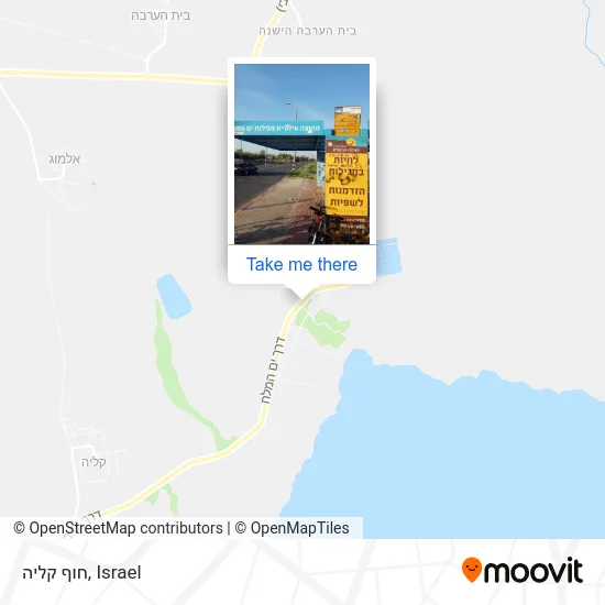 Карта חוף קליה