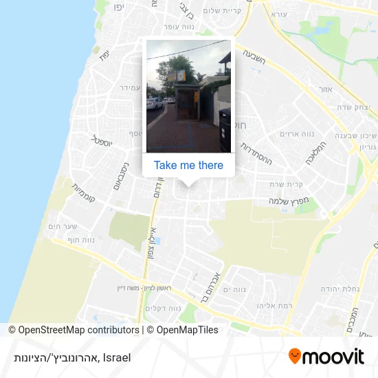 Карта אהרונוביץ'/הציונות